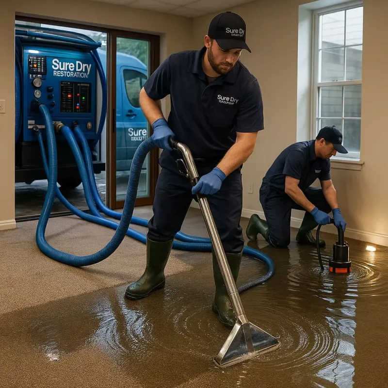 Water Extraction and Removal process in Gibbstown, NJ